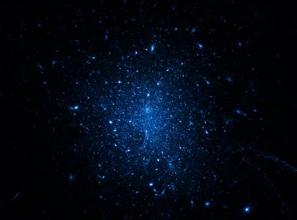 一个巨大的“黑暗宇宙”的流氓恒星正在揭示暗物质